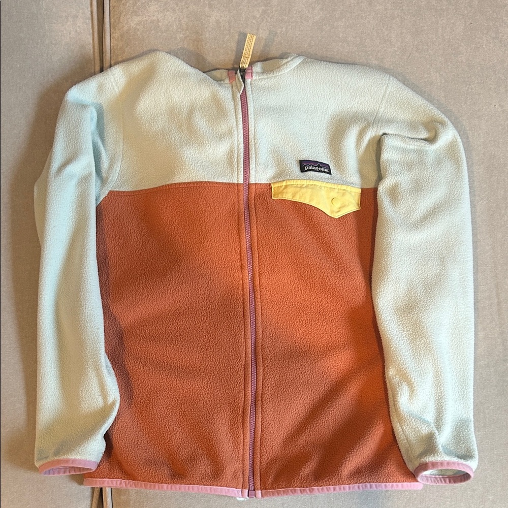 Patagonia Kids Fleece Hoodie - Medium Size 10